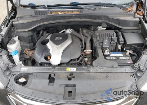 2013 Hyundai Santa Fe Sport 2.0T from USA, damaged, VIN 5XYZUDLA0DG094520